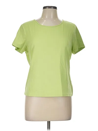 Pre-owned Worthington Active T-shirt In Green