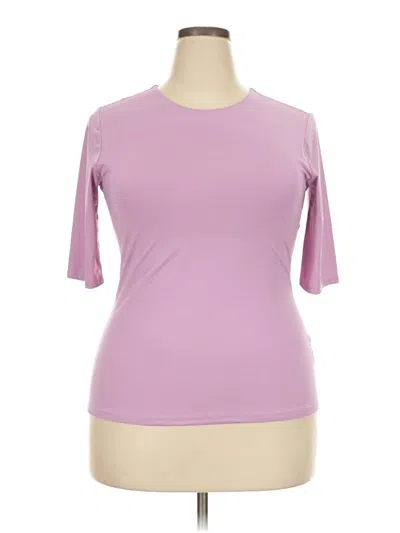 Pre-owned Worthington Active T-shirt In Purple