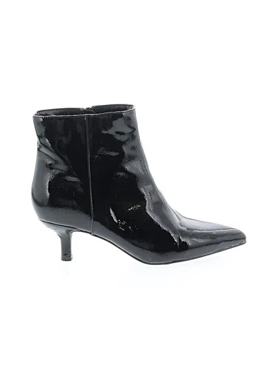 Pre-owned Worthington Ankle Boots In Black