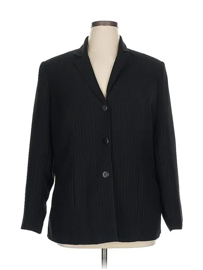 Pre-owned Worthington Blazer Jacket In Black