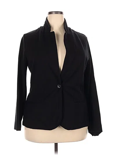 Pre-owned Worthington Blazer Jacket In Black