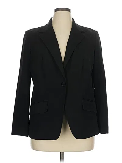 Pre-owned Worthington Blazer Jacket In Black