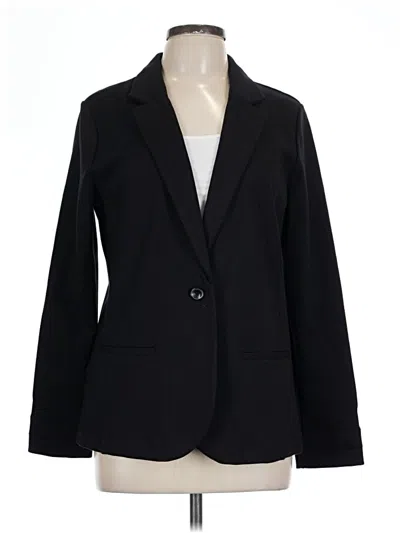 Pre-owned Worthington Blazer Jacket In Black