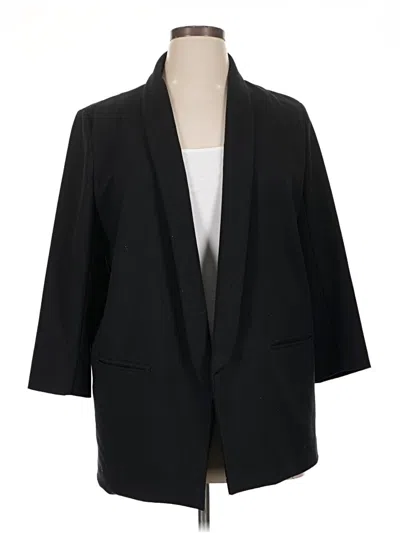 Pre-owned Worthington Blazer Jacket In Black