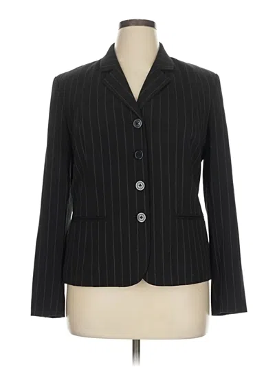 Pre-owned Worthington Blazer Jacket In Black