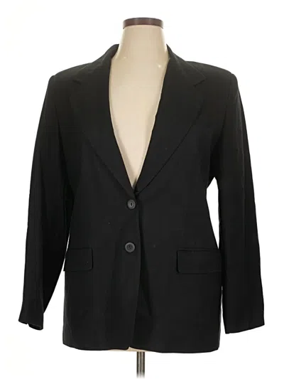 Pre-owned Worthington Blazer Jacket In Black