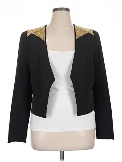 Pre-owned Worthington Blazer Jacket In Black