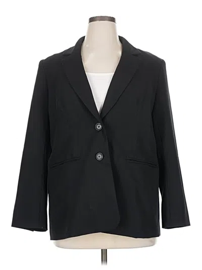 Pre-owned Worthington Blazer Jacket In Black