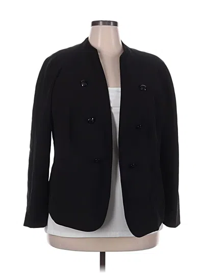 Pre-owned Worthington Blazer Jacket In Black