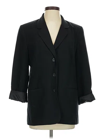 Pre-owned Worthington Blazer Jacket In Black