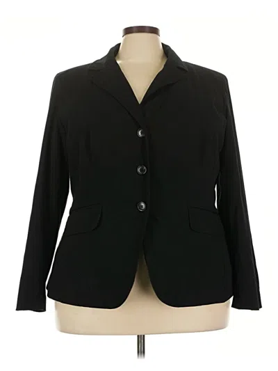 Pre-owned Worthington Blazer Jacket In Black