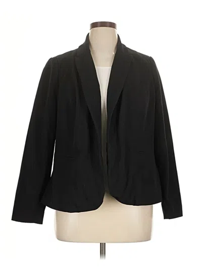 Pre-owned Worthington Blazer Jacket In Black