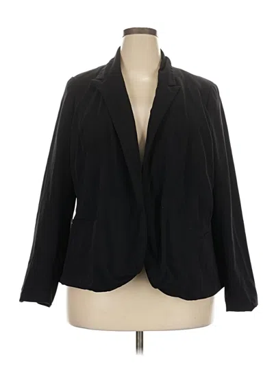 Pre-owned Worthington Blazer Jacket In Black