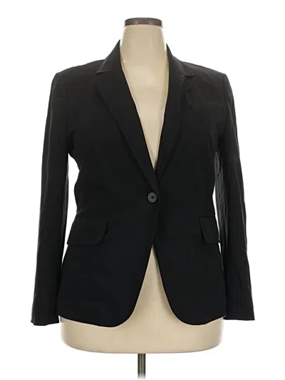 Pre-owned Worthington Blazer Jacket In Black