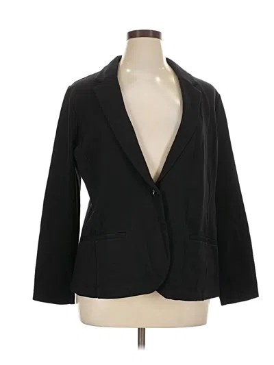 Pre-owned Worthington Blazer Jacket In Black