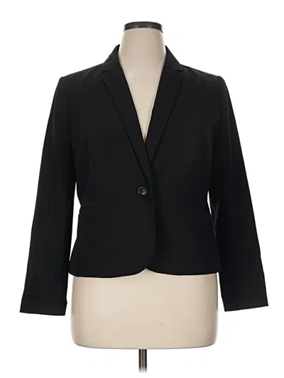 Pre-owned Worthington Blazer Jacket In Black