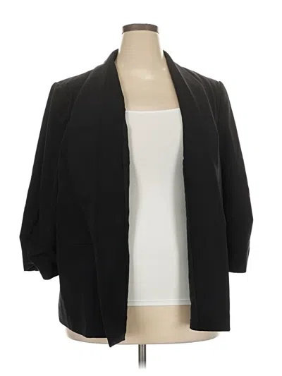 Pre-owned Worthington Blazer Jacket In Black