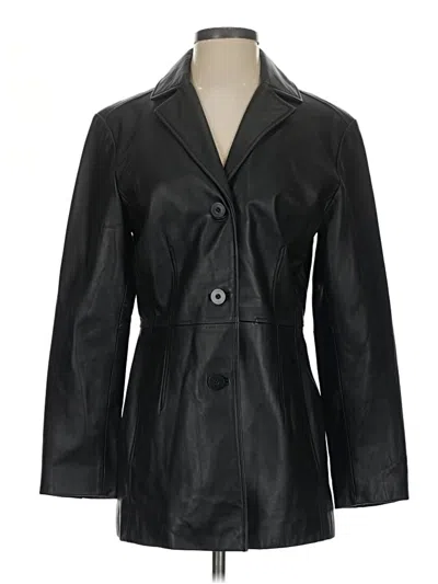 Pre-owned Worthington Blazer Jacket In Black