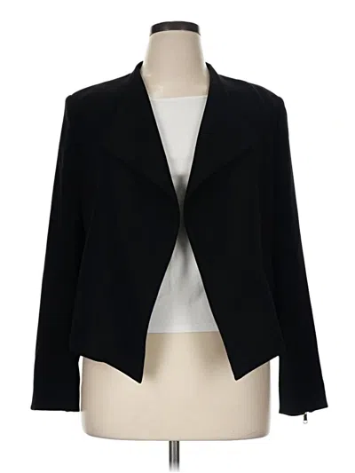 Pre-owned Worthington Blazer Jacket In Black