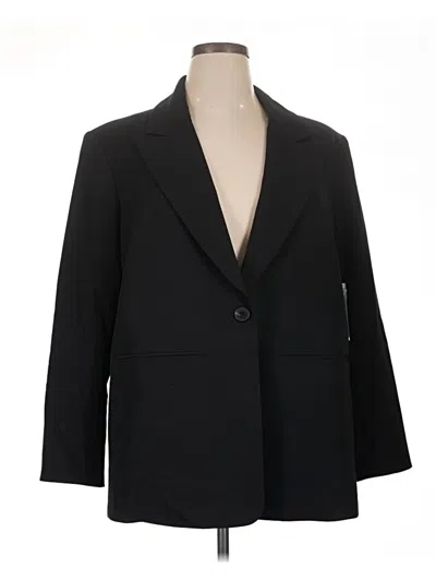 Pre-owned Worthington Blazer Jacket In Black