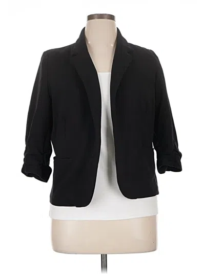 Pre-owned Worthington Blazer Jacket In Black