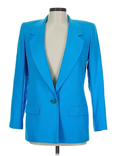 Pre-owned Worthington Blazer Jacket In Blue