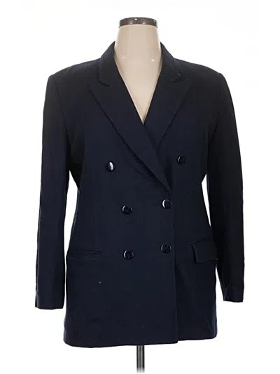 Pre-owned Worthington Blazer Jacket In Blue