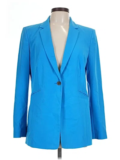 Pre-owned Worthington Blazer Jacket In Blue