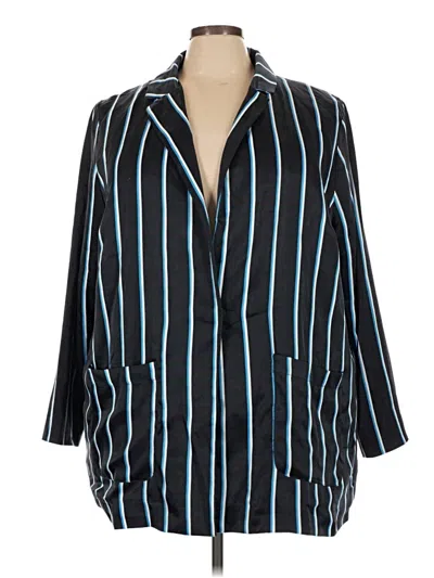 Pre-owned Worthington Blazer Jacket In Blue