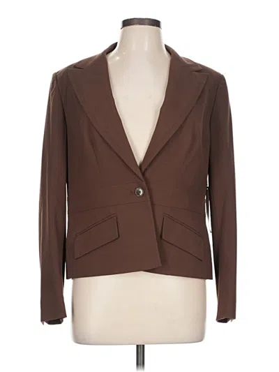 Worthington Blazer Jacket In Brown