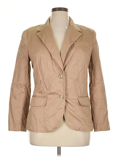 Pre-owned Worthington Blazer Jacket In Brown