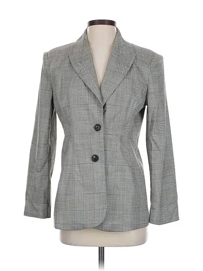 Pre-owned Worthington Blazer Jacket In Gray