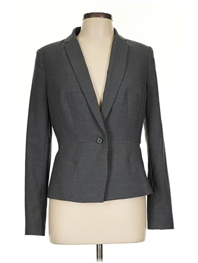 Pre-owned Worthington Blazer Jacket In Gray