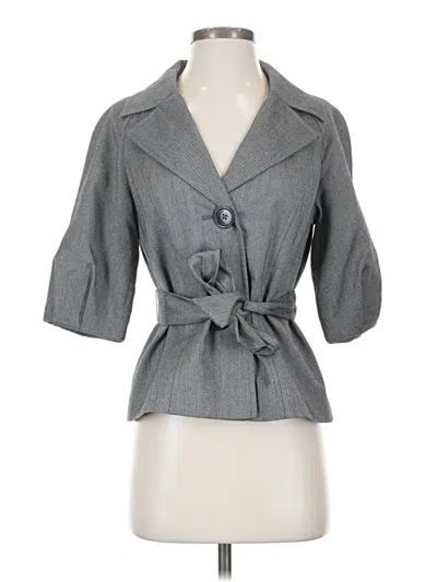 Pre-owned Worthington Blazer Jacket In Gray