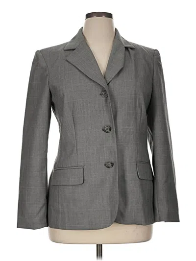 Pre-owned Worthington Blazer Jacket In Gray