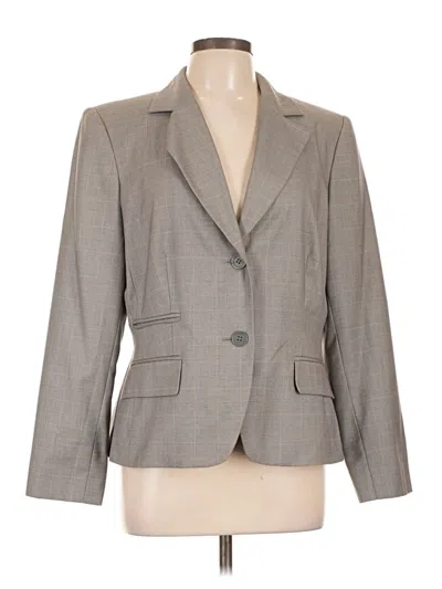 Pre-owned Worthington Blazer Jacket In Gray
