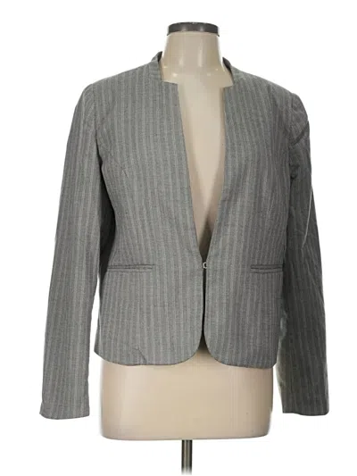 Pre-owned Worthington Blazer Jacket In Gray