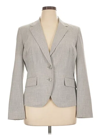 Pre-owned Worthington Blazer Jacket In Gray