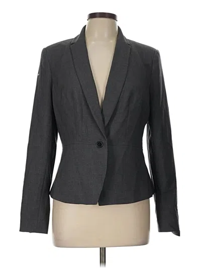 Pre-owned Worthington Blazer Jacket In Gray