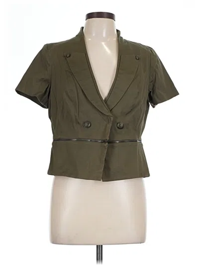 Worthington Blazer Jacket In Green