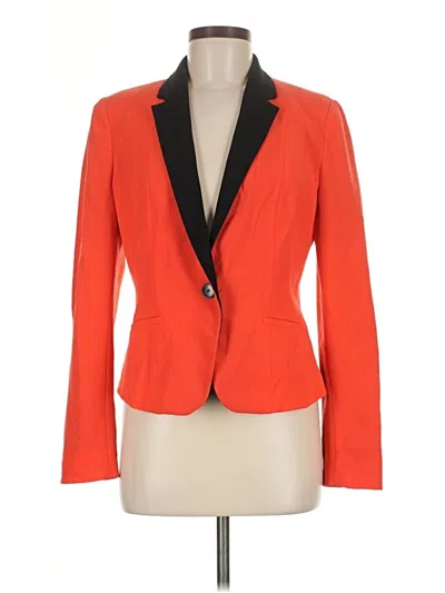 Pre-owned Worthington Blazer Jacket In Orange