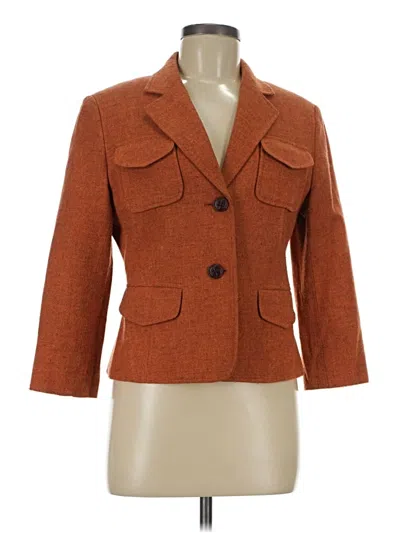 Pre-owned Worthington Blazer Jacket In Orange