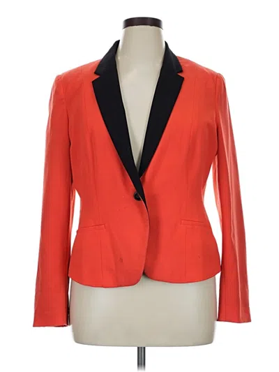 Pre-owned Worthington Blazer Jacket In Orange