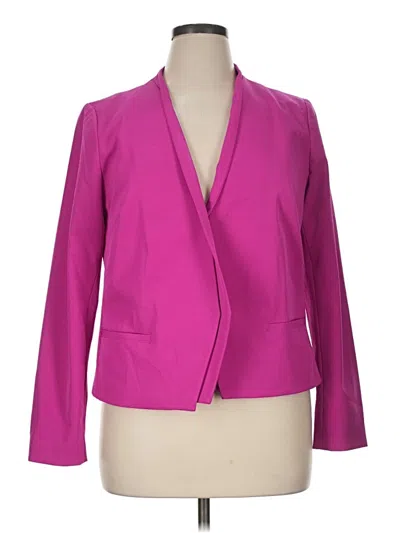 Pre-owned Worthington Blazer Jacket In Pink