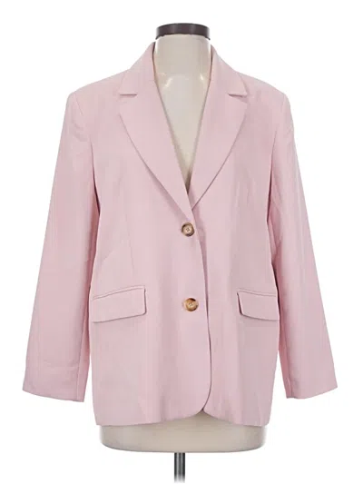 Worthington Blazer Jacket In Pink