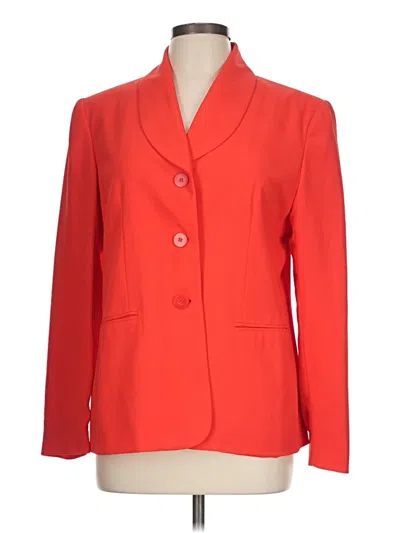 Pre-owned Worthington Blazer Jacket In Red