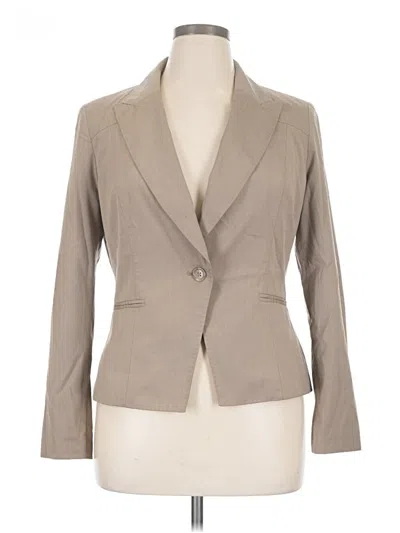 Pre-owned Worthington Blazer Jacket In Tan