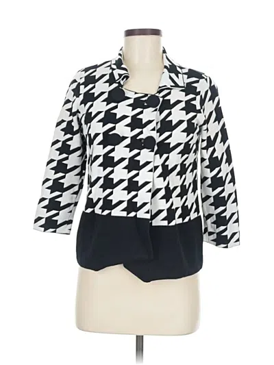 Pre-owned Worthington Blazer Jacket In White