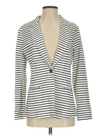 Pre-owned Worthington Blazer Jacket In White