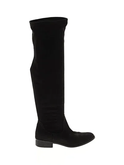 Pre-owned Worthington Boots In Black